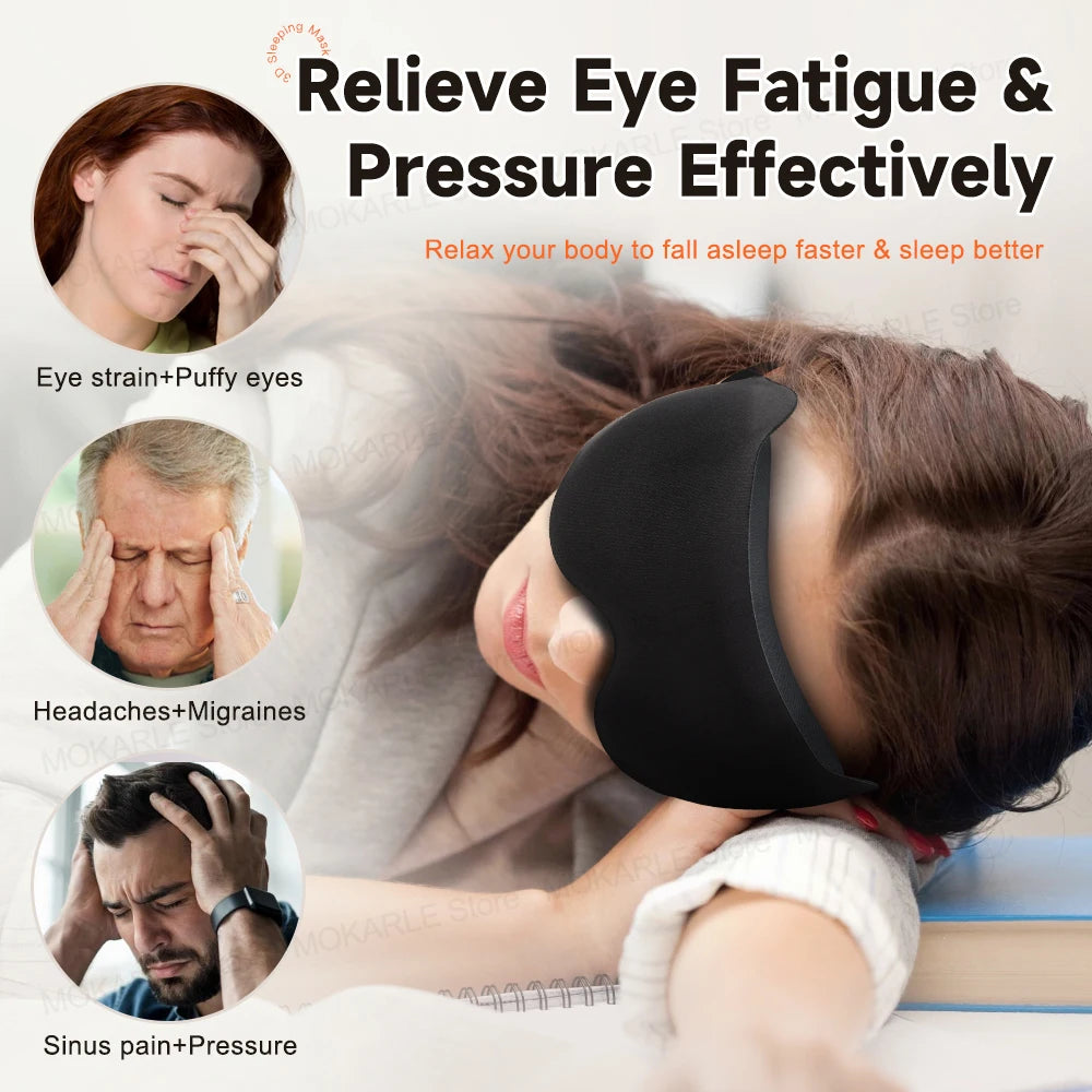 3D Sleeping Mask - Block Out Light