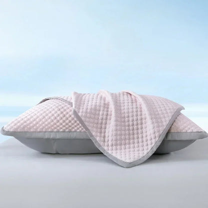 Summer Cooling Pillowcase Solid Color Ice Bean Pillowcase