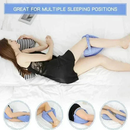 Memory Cotton Leg Pillow Hollow Heart